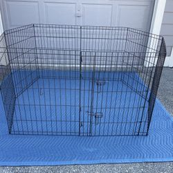 Portable Metal Dog Pen