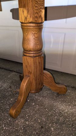 Console heavy wood
