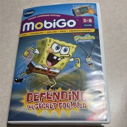 SpongeBob SquarePants: Defending the Secret Formula (Vtech https://offerup.com/redirect/?o=Vi5TbWlsZQ==, 2011)   & Cartridge Only VTech Mobigo Learnin
