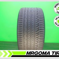1 CONTINENTAL PREMIUMCONTACT 6 XL 315/30/22 USED TIRE NO PATCH