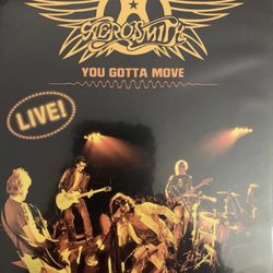 AEROSMITH You Gotta Move LIVE! (DVD + CD-2004)