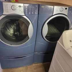 Washer And Dryer Electric Kenmore Elite He5t Super Capacity Plus Whit Warranty 600