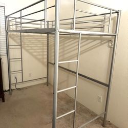Twin Metal Loft Bed.