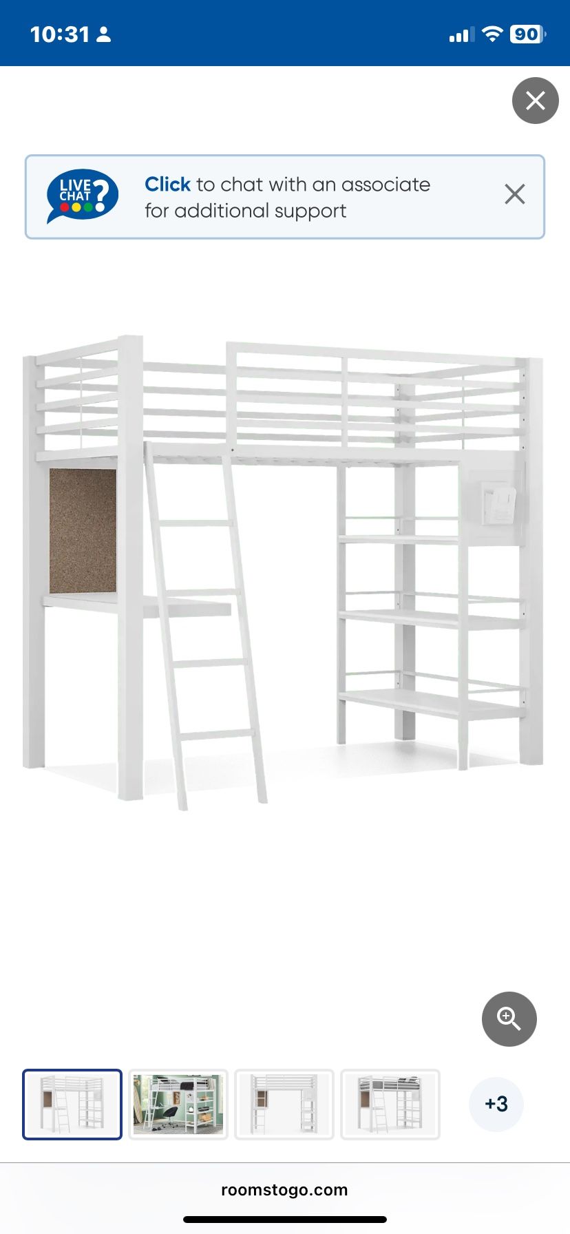 Kids Full Size Bunk Bed For Sale