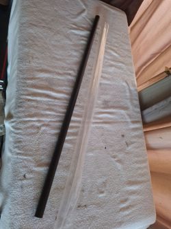 26" metal pipes/rods/ black finish