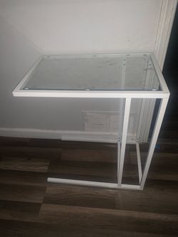 Glass side table, pick up in Tillicum area by Foxhole