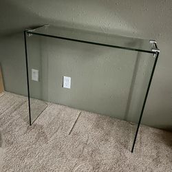 Glass Console Table
