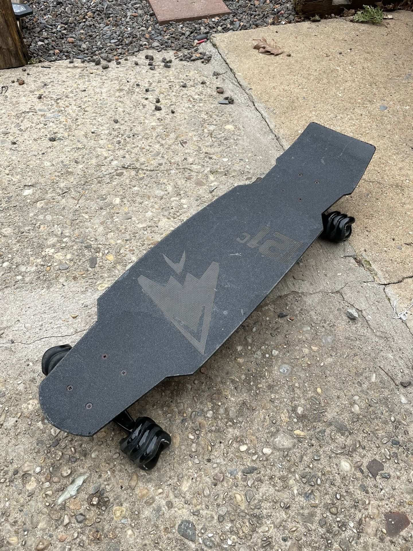 121C Aileron Longboard Mini Cruiser Skate - Shark Wheels Sidewinders