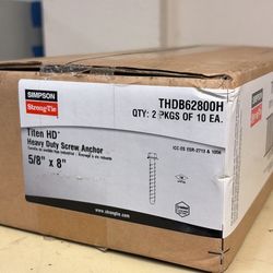 Simpson Strong-Tie Titen HD heavy duty screw anchors