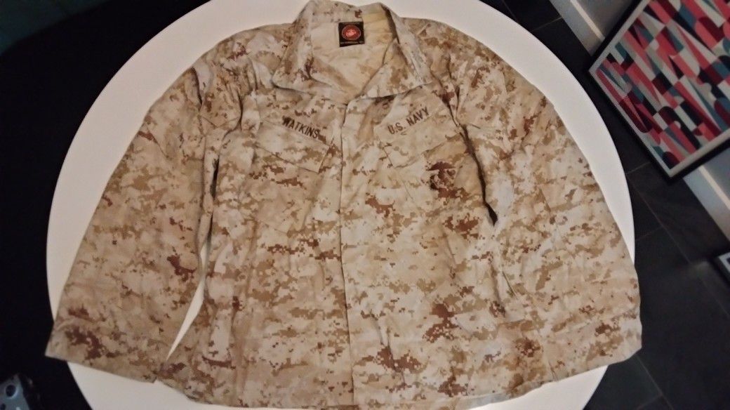 Desert Marpat Camouflage Jacket Large Short