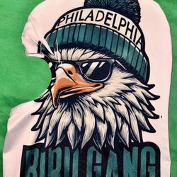EAGLES PARADE READY?? CUSTOM PHILADELPHIA EAGLES SKI MASK STAY WARM & IN STYLE!