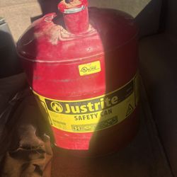 Vintage Red Gas Can 