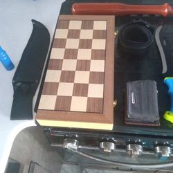 wood chess board