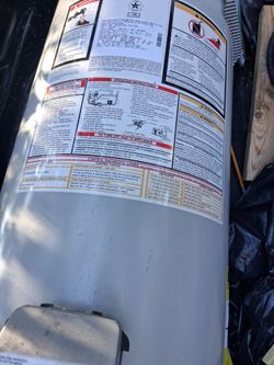 40 gallon hot water heater gas