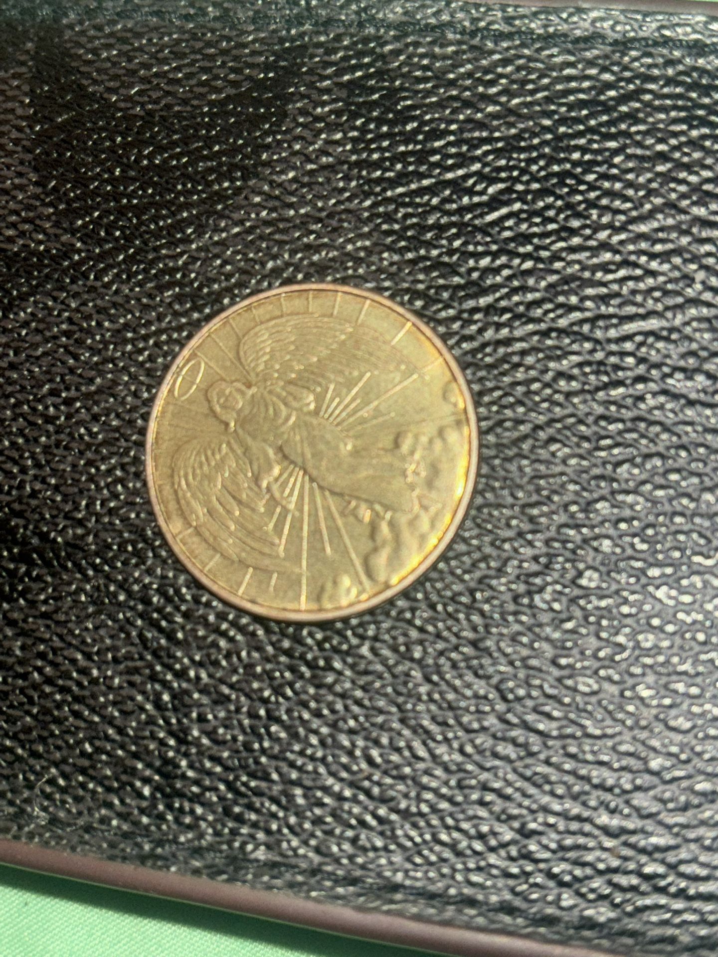 Gold Coin With Angles