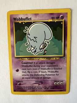 Wobbuffet PoKeMoN Card