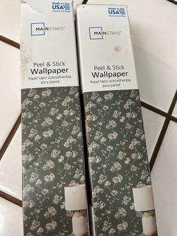 2 Rolls Peel  n Stick  wallpaper