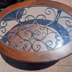 Oval Coffee Table