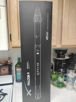 Brand new SpaceX F9 Model rocket