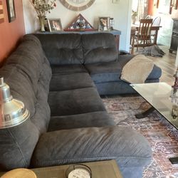 Dark Grey Sectional