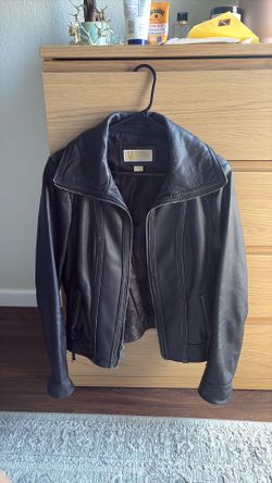 Vintage Michael kors leather jacket