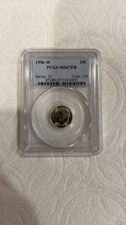 1996 W Dime. Special Mint Set Coin