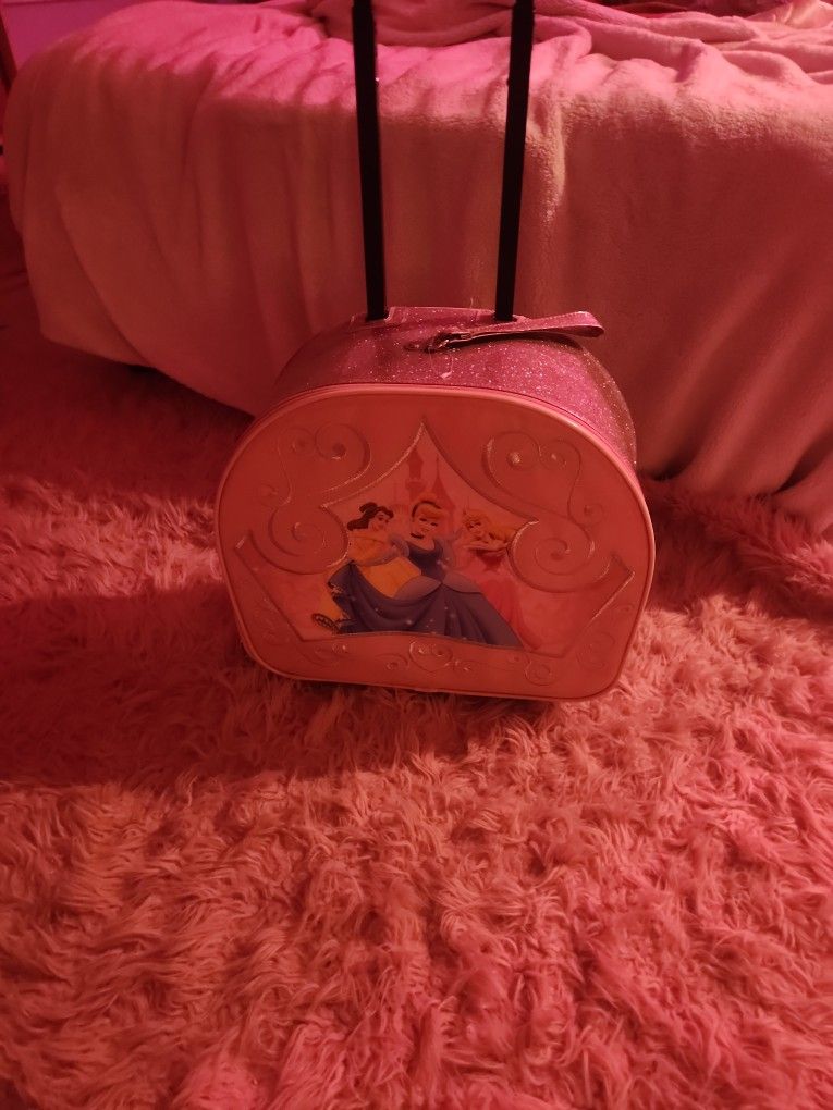 Disney Princesses Luiggage For Little Girls ♡