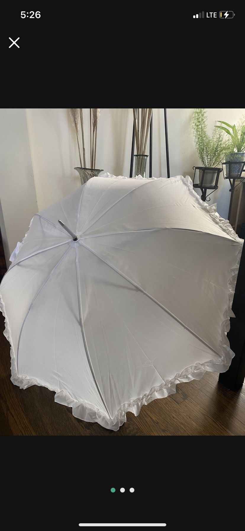 White Umbrella PNW Wedding
