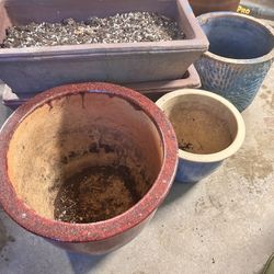 Flower Pots 20.00 Each