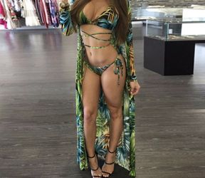 Bikini and cover up