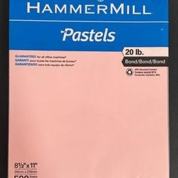 NEW and SEALED Hammermill Ream of Pastel Printer Paper just $10 