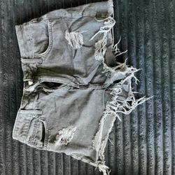 Black jean Short