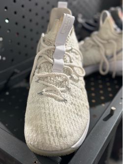 Nike LeBron 15 Low Air Max – White/Cream – Men’s