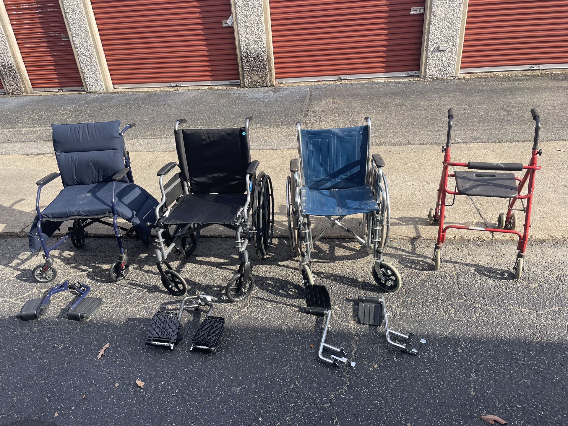 Wheelchair And Walker