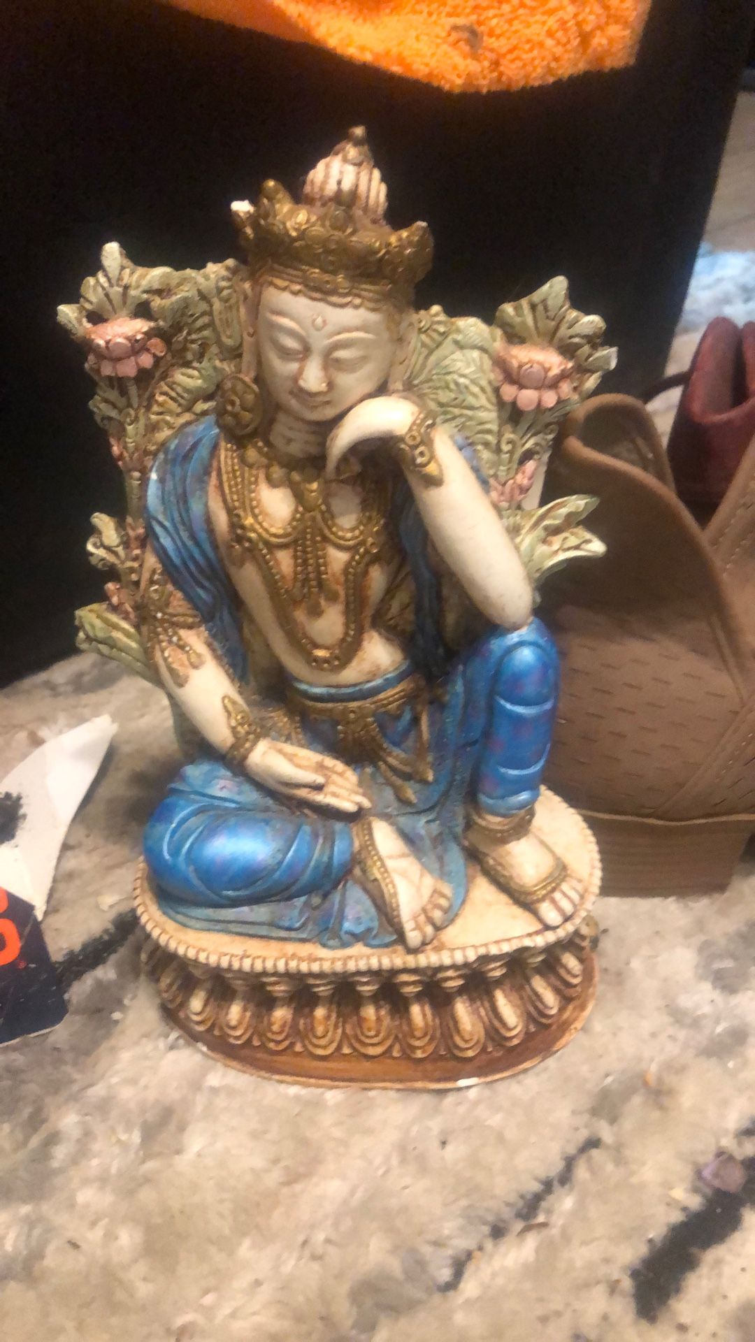 Hand Crafted Bodhisattva Sculpture