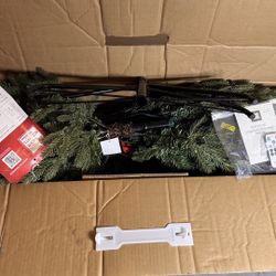 7.5 Ft Jackson Noble Fir Slim LED Pre-Lit Tree