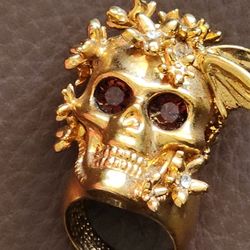 Alexander McQueen Skull Ring