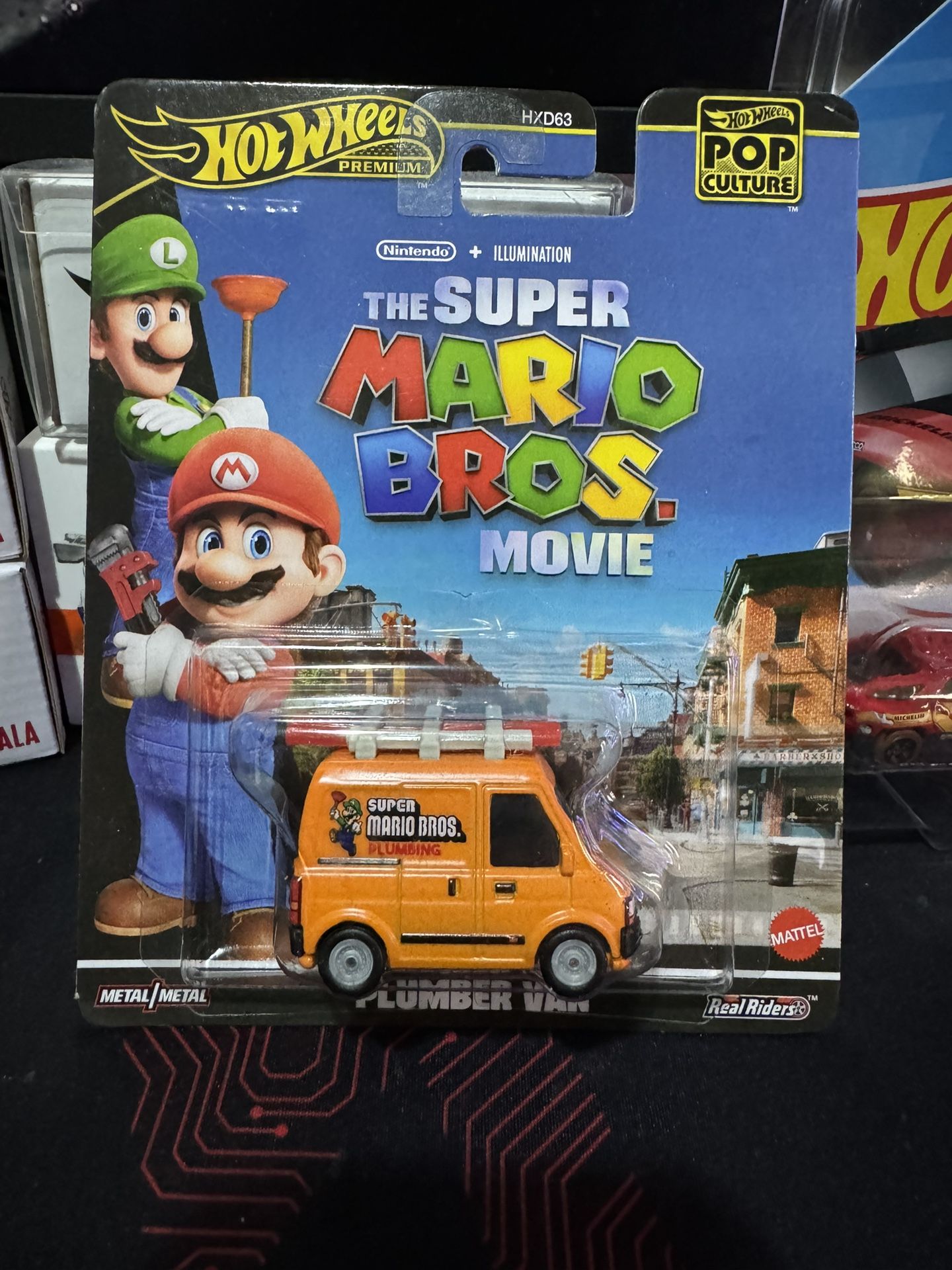 Hot Wheel Mario Bros Plumber Van