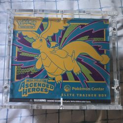 Pokemon Center Ascended Heros Etb With Case