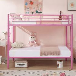 Pink Bunk Bed 