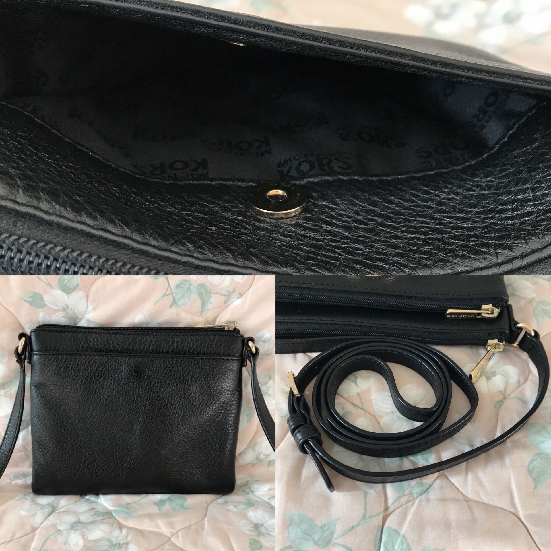 Michael Kors Saffiano Leather 3-in-1 Crossbody Clutch for Sale in Woodburn,  OR - OfferUp