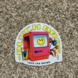 Dutch Bros “Love The Grind” Sticker