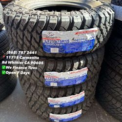 235/75/15 Mud Terrain Todo Terreno Atlander Set of Tires Installed and Balanced Set de Llantas Nuevas Instaladas y Balanceadas