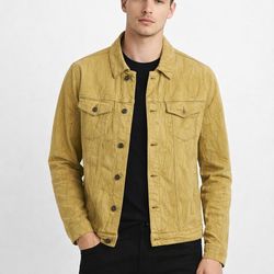 Chaqueta Vaquera de color beige