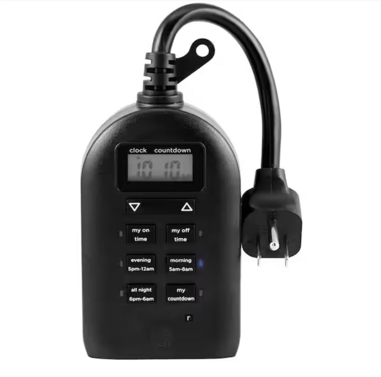 Digital Indoor, Outdoor Timer with 2 Grounded Outlets / Halloween Decorations / Christmas 