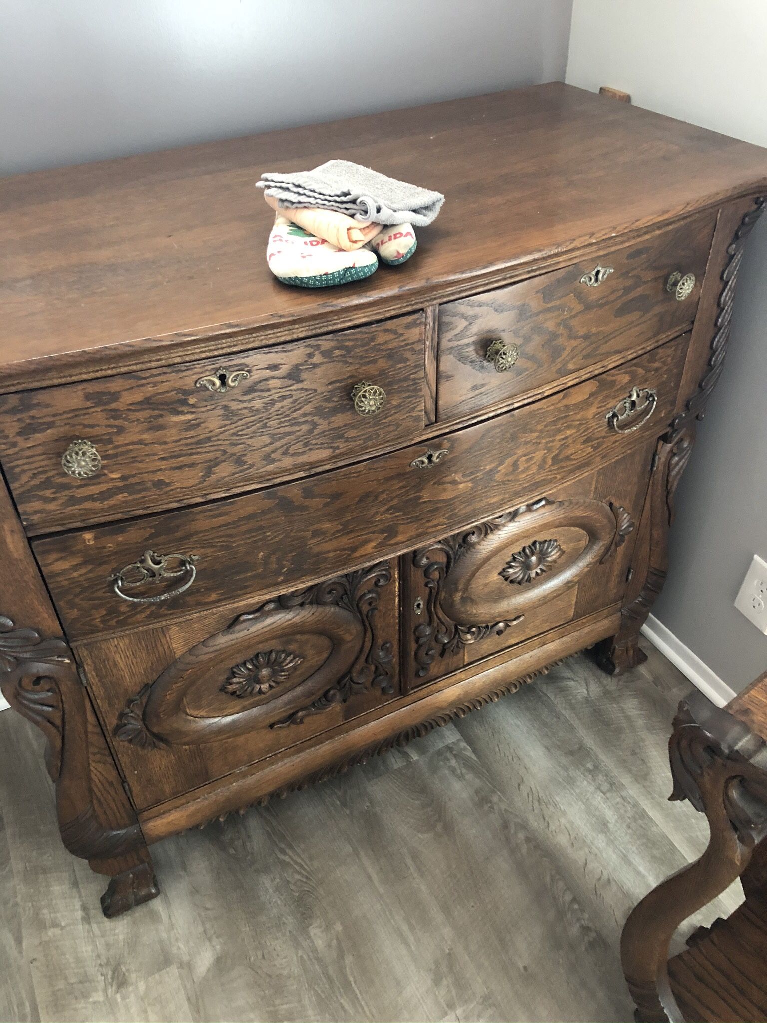 Antique Victorian Sideboard