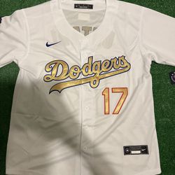 Shohei Ohtani Los Angeles Dodgers Gold Jersey
