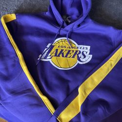 NBA Lakers Purple Hoodie Size XL New