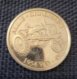 ALLIS-CHALMERS 1954 WD-45 TRACTOR SILVER COUN