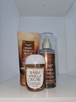 Warm vanilla sugar mini lot brand new
